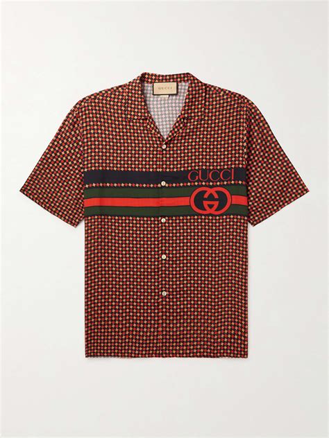 camicia gucci vintage seta|Gucci Vintage Silk Shirt .